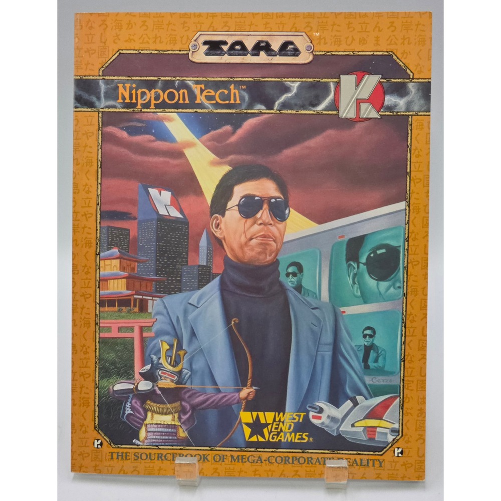 Torg : Nippon Tech Sourcebook of Mega‎ Corporate Reality Roleplaying Game RPG